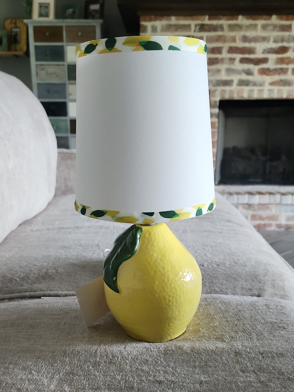 NWT Hobby Lobby 13" Lemon Lamp